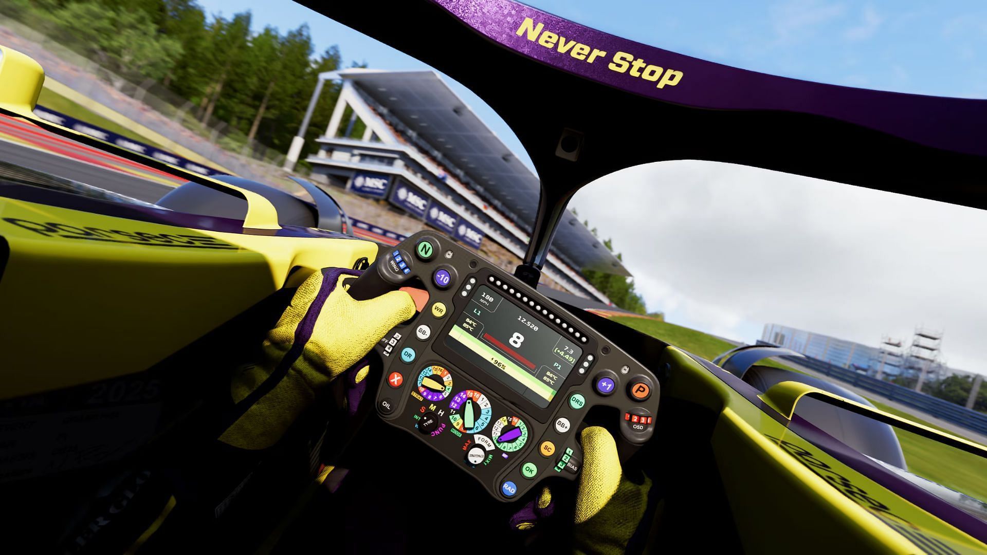 The RTX 3080 Ti easily handles F1 25 at 1440p (Image via Electronic Arts)